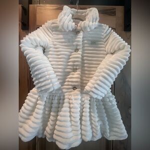 Juicy Couture White Textured Coat